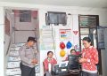 Perkuat Silaturahmi, Bhabinkamtibmas Polsek Siantar Marihat Sambangi Puskesmas Simarimbun