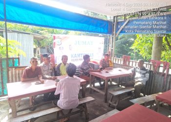 Dengar Keluhan Warga, Polsek Siantar Marihat Gelar Curhat Kamtibmas di Bahkora 2