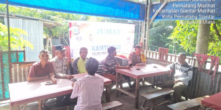 Dengar Keluhan Warga, Polsek Siantar Marihat Gelar Curhat Kamtibmas di Bahkora 2 Dengar Keluhan Warga, Polsek Siantar Marihat Gelar Curhat Kamtibmas di Bahkora 2