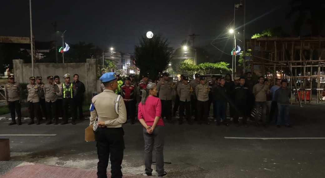 Kapolres Pematangsiantar Pimpin KRYD, Geng Motor hingga Balap Liar Jadi Sasaran Patroli Malam