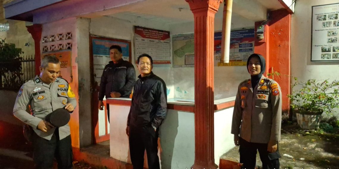Polsek Siantar Selatan Perkuat Kamtibmas Lewat SALING di Pos Kamling Merah Putih