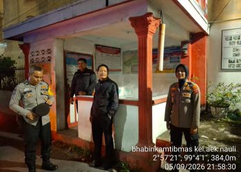 Polsek Siantar Selatan Perkuat Kamtibmas Lewat SALING di Pos Kamling Merah Putih