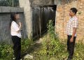 Laporan Dugaan Pagar Besi Dicuri Masuk 110, Polsek Siantar Martoba Langsung Cek TKP