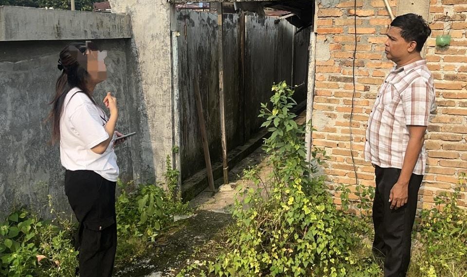 Laporan Dugaan Pagar Besi Dicuri Masuk 110, Polsek Siantar Martoba Langsung Cek TKP Laporan Dugaan Pagar Besi Dicuri Masuk 110, Polsek Siantar Martoba Langsung Cek TKP