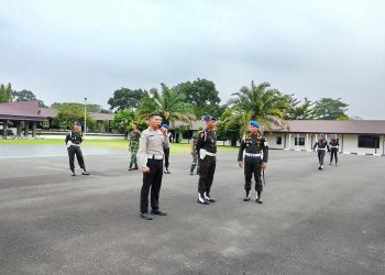 Tekan Risiko Kecelakaan, Sat Lantas Polres Pematangsiantar Bekali Personel Korem 022/PT dengan Safety Riding