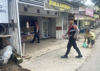 Jaga Kota Tetap Kondusif, Samapta Polres Pematangsiantar Bergerak Lewat Patroli R4