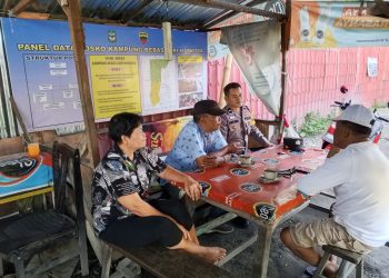 Persempit Ruang Gerak Narkoba, Polsek Siantar Barat Patroli KBN di Jalan Jawa