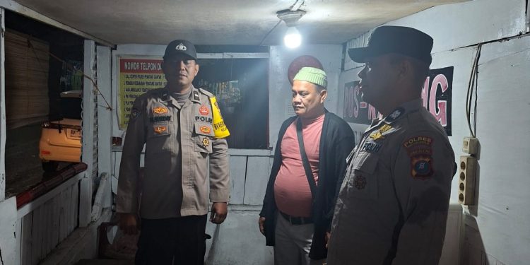 Saling Jaga Keamanan, Polsek Siantar Utara Sisir Pos Kamling Melayu Antisipasi 3C