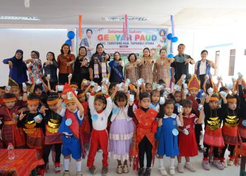 ‎Bunda PAUD Tapanuli Utara Buka Gebyar PAUD Tarutung: Ingatkan Orang Tua Biarkan Anak Tumbuh dan Belajar Sesuai Usia