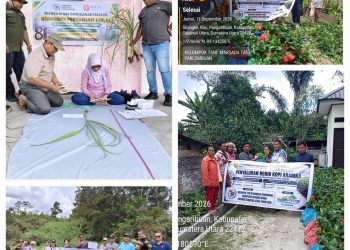 ‎Pemkab Tapanuli Utara Perkuat Infrastruktur, Legalitas Poktan, hingga Riset Unggulan Bersama BRIN