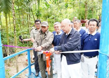 ‎Resmikan Jembatan Cinta Kasih Aek Poring, Bupati Taput Komitmen Perkuat Infrastruktur dan Akses Masyarakat Siantar Naipospos