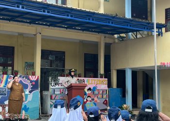 Dari Upacara ke Pesan Tegas: Kapolsek Siantar Selatan Ajak Siswa SMPN 12 Jauhi Pergaulan Negatif