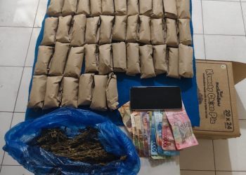 Kos di Jalan Kaveleri Digerebek, Pemuda 20 Tahun Diciduk Bawa Puluhan Paket Ganja