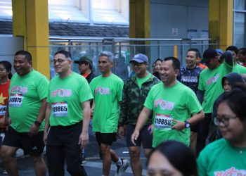 Polda Sumut Bersama 20.000 Masyarakat Semarakkan Fun Run 5K Kodam I/Bukit Barisan