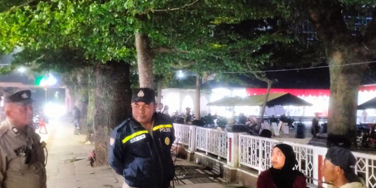 Polsek Siantar Barat Bergerak Malam-Malam, Premanisme dan Pencurian Jadi Sasaran