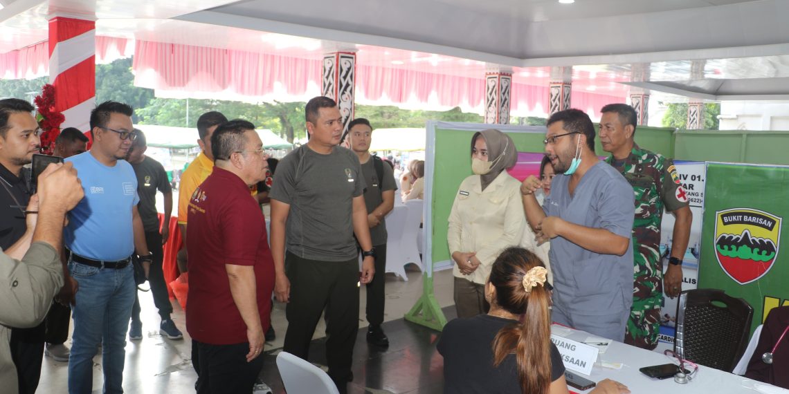 HUT ke-81 TNI, Kodim 0207/Simalungun Buka Layanan Kesehatan Gratis, Dandim Agus Rangkuti: TNI untuk Rakyat