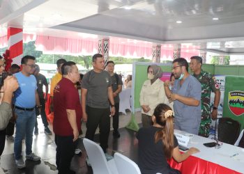 HUT ke-81 TNI, Kodim 0207/Simalungun Buka Layanan Kesehatan Gratis, Dandim Agus Rangkuti: TNI untuk Rakyat