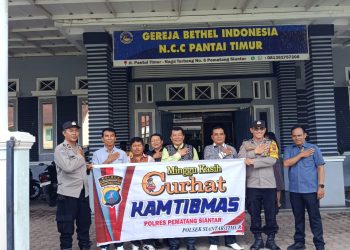 Polisi Sambangi Jemaat GBI NCC, Pemuda Gereja Didorong Ikut Amankan Ibadah