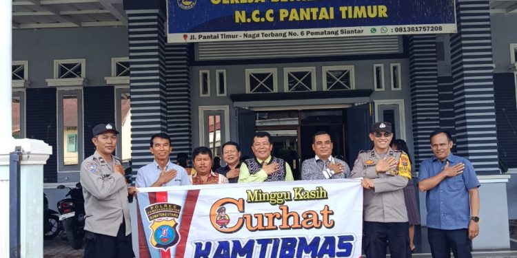 Polisi Sambangi Jemaat GBI NCC, Pemuda Gereja Didorong Ikut Amankan Ibadah Polisi Sambangi Jemaat GBI NCC, Pemuda Gereja Didorong Ikut Amankan Ibadah