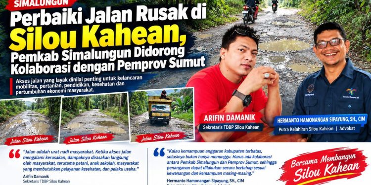 Perbaiki Jalan Rusak di Silou Kahean, Pemkab Simalungun Didorong Kolaborasi dengan Pemprov Sumut Perbaiki Jalan Rusak di Silou Kahean, Pemkab Simalungun Didorong Kolaborasi dengan Pemprov Sumut
