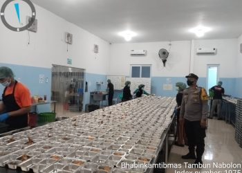 Ribuan Penerima Jadi Sasaran MBG, Polisi Pastikan Distribusi dari SPPG Martoba Berjalan