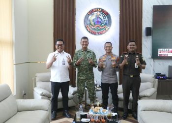 Perkuat Sinergitas TNI-Polri, Kapolres Simalungun Sambangi Makorem 022/Pantai Timur