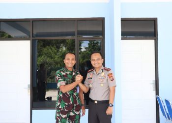 Kapolres Budi Prasetyo Sambangi Satrad 103, TNI-Polri Perkuat Barisan Jaga Sibolga