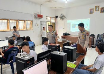 Polres Pematangsiantar Dorong Siswa Melek AI, 50 Pelajar SMK Negeri 2 Lulus Pelatihan