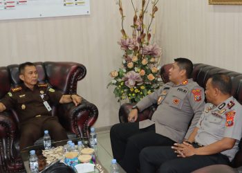 Langkah Awal Kapolres Baru: Sambangi Kejari, Bahas Sinergitas Penegakan Hukum
