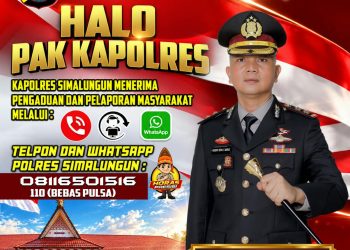 Kapolres Hendri Buka “Hallo Kapolres”, Warga Simalungun Kini Bisa Lapor Langsung via WhatsApp