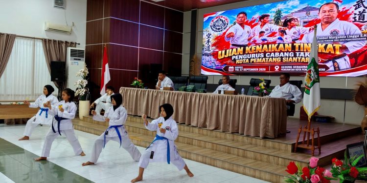 300 Karateka Ikuti UKT Karate-Do Tako Pematangsiantar, Targetkan Lahirkan Atlet Siap Tanding