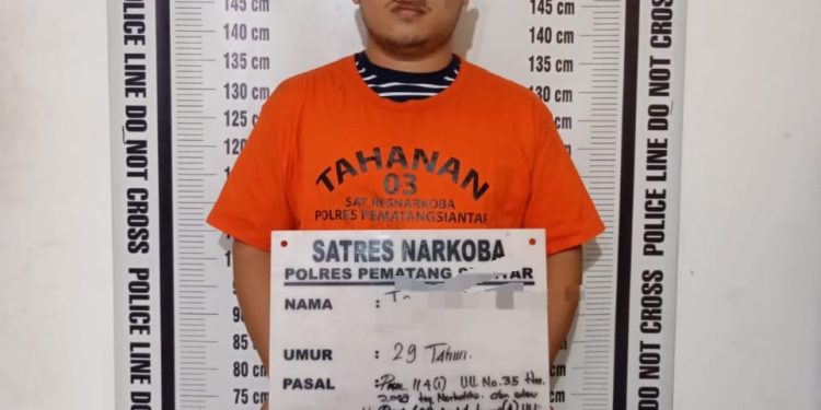 Polres Siantar  Gerebek TW di Jalan Pane, 7 Paket Sabu 2,66 Gram Disembunyikan di Akuarium dan Timbunan Pasir