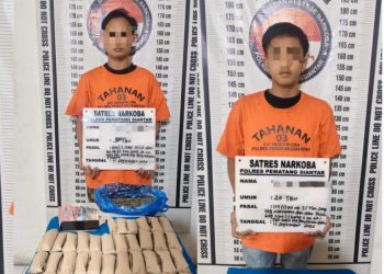 Polres Pematangsiantar Ungkap Dua Kasus Narkoba di Kos Kaveleri, Dua Pemuda Diamankan