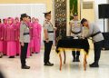 Kapolda Sumut Lantik Sejumlah Pejabat Baru, AKBP Hendri Nupia Dinka Barus Pimpin Polres Simalungun