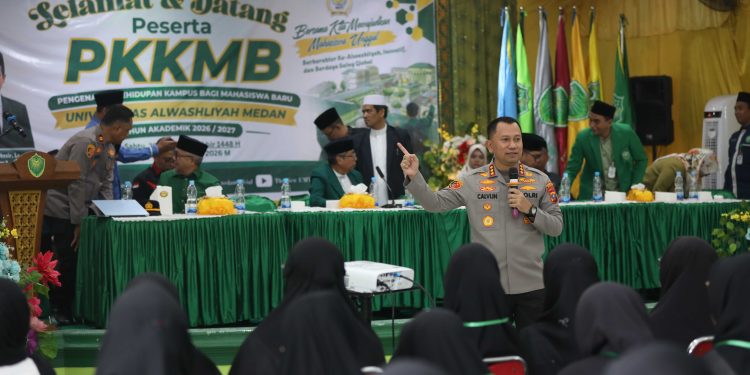 Antusias dan Interaktif, Kuliah Umum Kapolrestabes di Univa Medan Bahas Bela Negara dan Narkoba Antusias dan Interaktif, Kuliah Umum Kapolrestabes di Univa Medan Bahas Bela Negara dan Narkoba