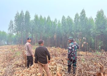 Cegah Karhutla di Padang Lawas, 50 Personel Brimob Sumut Gencarkan Patroli Gabungan