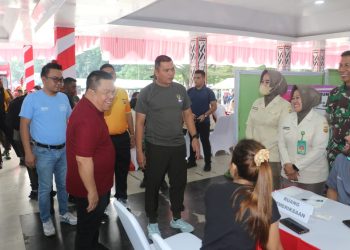 Baksoskes HUT ke-81 TNI di Pematangsiantar, Wesly Apresiasi Kepedulian TNI kepada Masyarakat