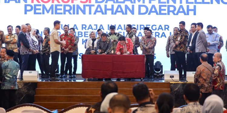 Wesly Silalahi dan Timbul Marganda Lingga Teken Komitmen Bersama KPK, Perkuat Tata Kelola Pemko Pematangsiantar