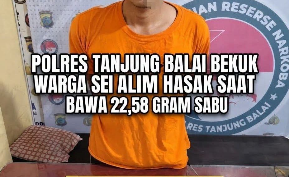 Satresnarkoba Polres Tanjungbalai Ringkus Pria Bawa 22,58 Gram Sabu di Asahan Satresnarkoba Polres Tanjungbalai Ringkus Pria Bawa 22,58 Gram Sabu di Asahan
