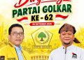 Ketua DPD PSI Kabupaten Simalungun Sahata Silalahi Sampaikan Ucapan Selamat HUT ke-62 Partai Golkar