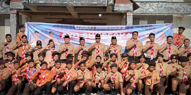 Bupati Tapanuli Utara Lepas Kontingen Pramuka Menuju Jambore Daerah Sumatera Utara 2026 Bupati Tapanuli Utara Lepas Kontingen Pramuka Menuju Jambore Daerah Sumatera Utara 2026