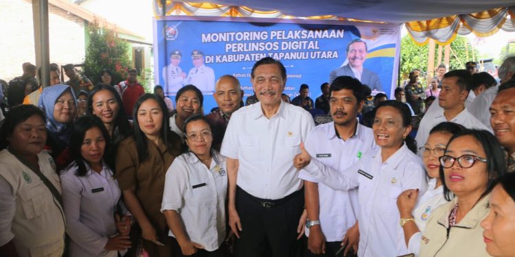 ‎Komitmen Pemkab Taput dalam Digitalisasi Bansos Diapresiasi Ketua DEN Luhut Pandjaitan
