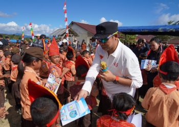 ‎Sinergi Bangun Daerah, Bupati Taput Apresiasi Aksi Nyata Yayasan Pelita Kita Bersama di Siatas Barita