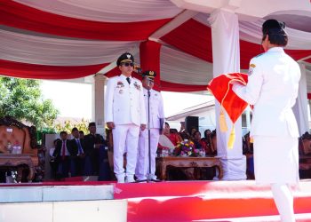 ‎Peringati HUT Ke-81 RI, Bupati Jonius Taripar Hutabarat Tegaskan Komitmen Pembangunan Taput yang Maju, Berbudaya, dan Berkelanjutan