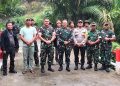 Kawal Pengecekan Jembatan Garuda, Kapolsek Silou Kahean Perkuat Sinergi TNI-Polri