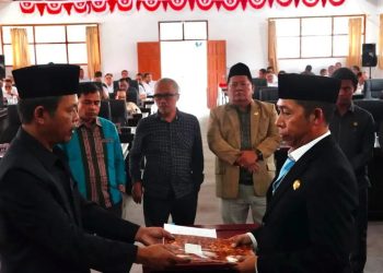 ‎Bupati dan DPRD Tapanuli Utara Tandatangani Nota Kesepakatan KUA-PPAS APBD Tahun Anggaran 2027