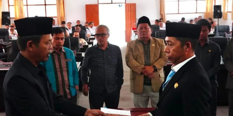‎Bupati dan DPRD Tapanuli Utara Tandatangani Nota Kesepakatan KUA-PPAS APBD Tahun Anggaran 2027