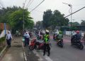 Kabel Menjuntai Ancam Pengguna Jalan, Satlantas Siantar Turun Tangan