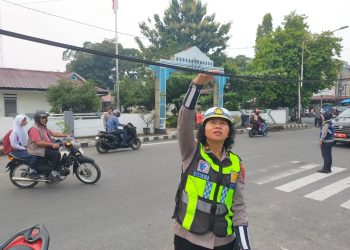 Bukan Sekadar Kabel Berantakan! Satlantas Siantar Deteksi Ancaman Keselamatan di Jalan Kartini