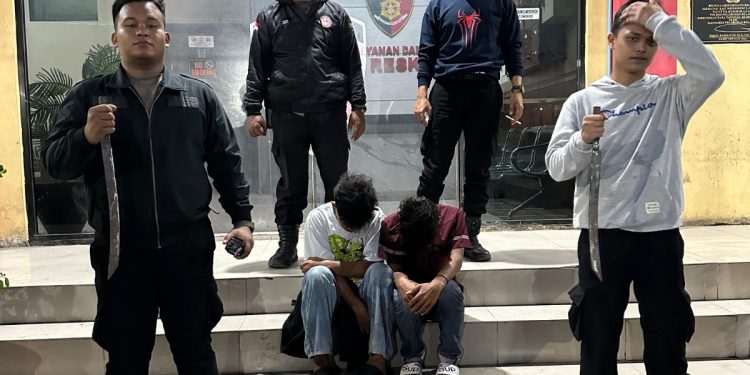 Respon Cepat Call Center 110, Tim Macan Amankan Dua Remaja Terkait Tawuran di Maden Lama